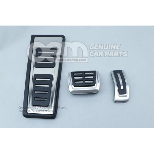 1 set pedal caps and cover for footrest - right hand drive85C064205A