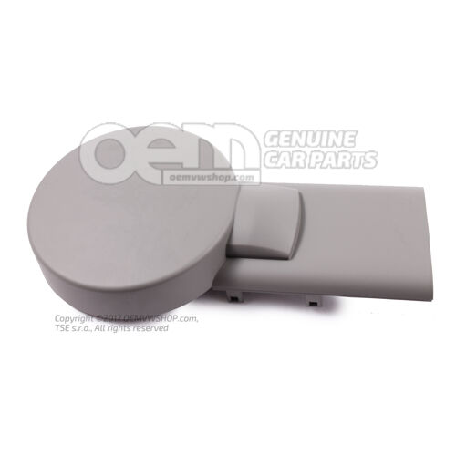 Wykończenie flanelowe w kolorze szarym 1J0864279B 3SG