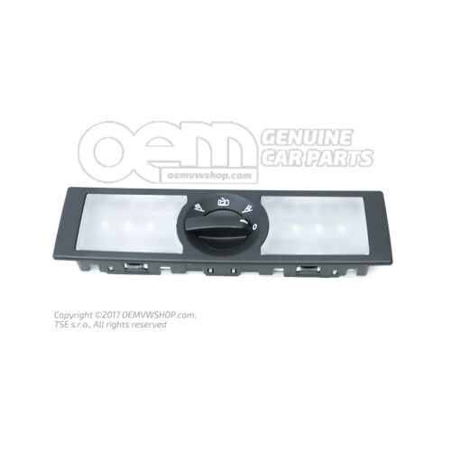 Wnętrze LED i lampka do czytania w kolorze czarnym 5F0947291B VS9