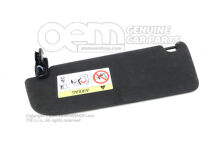 Osłona przeciwsłoneczna z podświetlanym lusterkiem i osłoną duszy (czarna) 4G1857552Q 25M (1)