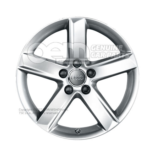 Felga aluminiowa diamentowa srebrna Audi A6 Allroad Quattro 4F 4F0071497L 8Z8