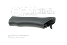 Klamka do dźwigni hamulca ręcznego, satynowo czarna 8D0711327B 01C