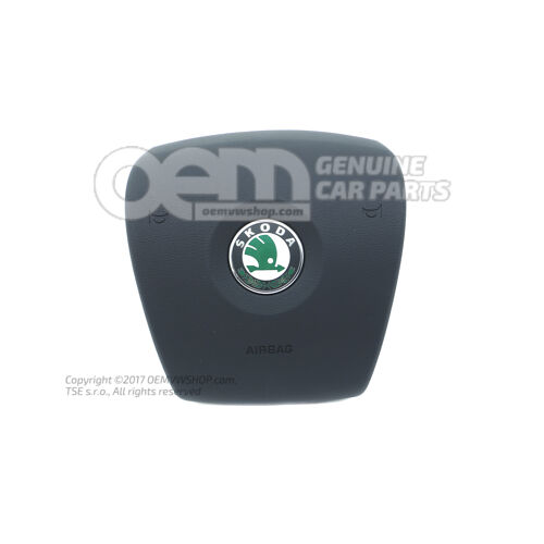 Zespół poduszki powietrznej kierownicy czarny 5J0880201D 3X1