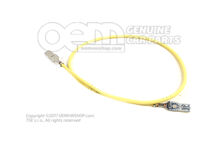 1 zestaw pojedynczych przewodów, każdy z 2 stykami, w opakowaniu po 3 sztuki, końcówka męska typu „ORDER UNIT 3” 000979418E