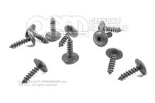 Śruba z łbem gniazdowym owalnym z gniazdem sześciokątnym N  91090701 (1)