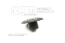 Nakrętka klipsa, satynowa, czarna 893853909B 01C