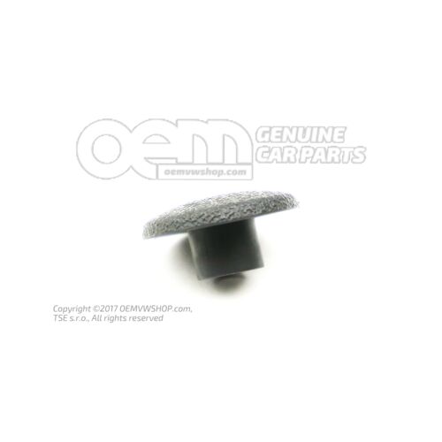 Nakrętka klipsa, satynowa, czarna 893853909B 01C