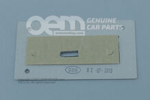 Napis chrom polerowany/zielony 5E0853687A AYE (1)