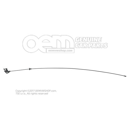 Kabel blokady pokrywy 4B1823531