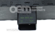 Przełącznik podnośnika szyby i wyłącznik bezpieczeństwa zabezpieczenia przed dziećmi, czarno-biały 7N0959857  REH (3)