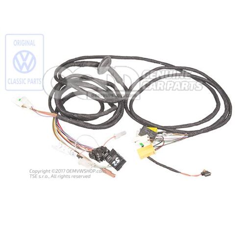 Komplet przewodów tylnych Volkswagen Caddy 15 147971011M