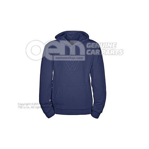 Bluza z kapturem, XL, męska, granatowa, kolekcja Volkswagen