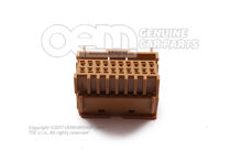 Płaska obudowa styków z blokadą styków, jednostka sterująca doświetlania zakrętów i regulacji zasięgu reflektorów 8W0972420A (1)