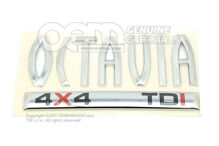 Napis chrom/czerwony/czarny 1Z0853687J KTP