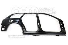 Część boczna Audi RS4 Quattro 8D 8D9809606