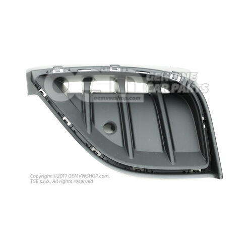 Wykończenie satynowe w kolorze czarnym 11A807764  9B9