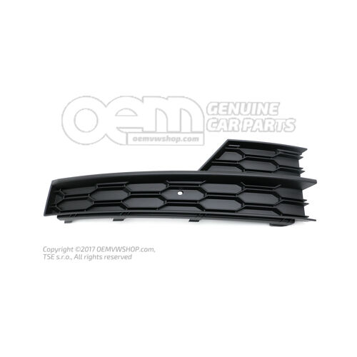 Osłona lampy przeciwmgłowej, satynowa, czarna 5E0807682F 9B9