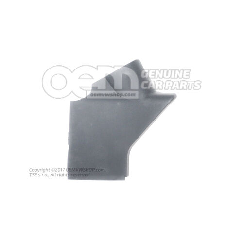 Osłona komory silnika czarna 8E0103928G 01C