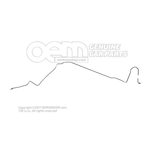 Przewód hamulcowy 4D0614724K