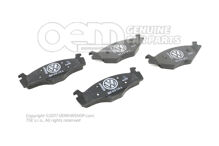 1 komplet klocków hamulcowych do Polo 6N 867698151