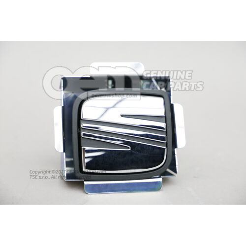 Uchwyt czarny satynowy/wysoki chrom 6J4827565E RYP