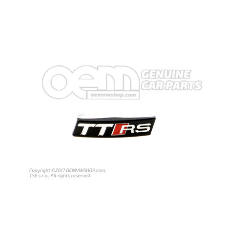 Znaczek Audi TTRS Coupe/Roadster 8J 8J0419685B