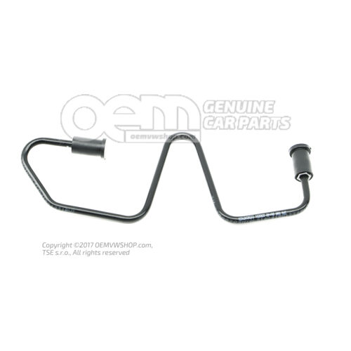 "Przewód hamulcowy od głównego cylindra hamulcowego do hydrauliki Volkswagen Bora 1J ""RA""" 1J1614740H