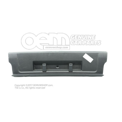 Osłona bagażnika satynowa czarna Skoda Superb 3V 3V5863459E 9B9
