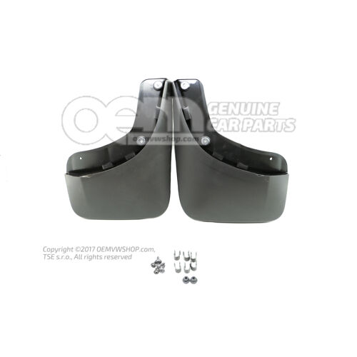 1 komplet: chlapacze (lewy i prawy) Audi Q7 4L 4L0075101A