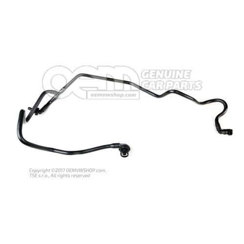 Rura podciśnieniowa z zaworem zwrotnym 4N0611931BJ