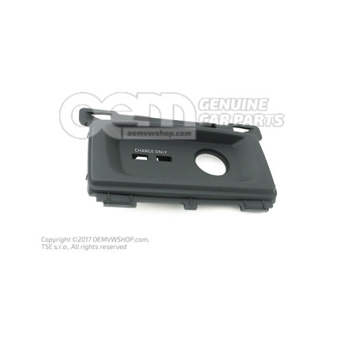 Listwa soul (czarna) Audi Q5 80 80A863324A 6PS