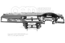 Deska rozdzielcza z duszą kanału powietrznego (czarna) 4G2857001B 24A