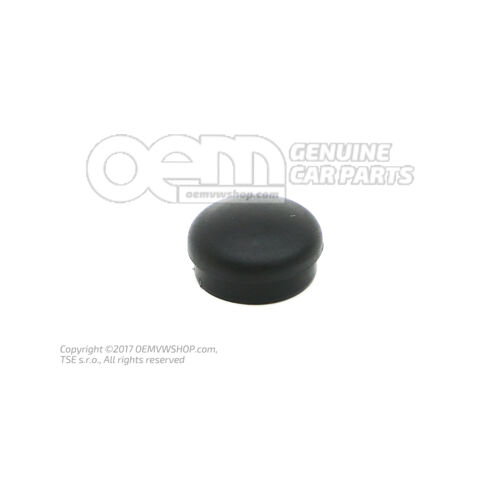 Czapka z daszkiem satynowo czarna 8W0955205  9B9