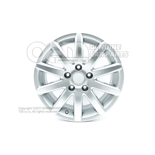 Obręcz aluminiowa w kolorze diamentowego srebra 1K0601025BC8Z8