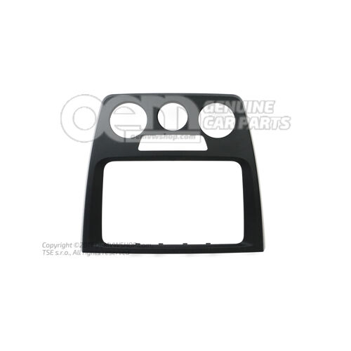 Listwa włącznika czarna 5L0858069J 1QB