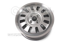 Obręcz aluminiowa w kolorze diamentowego srebra 1S0601025B 8Z8 Obręcz aluminiowa w kolorze diamentowego srebra 1S0601025B 8Z8