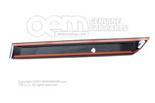 Osłona drzwi satynowa czarna 5G9854950A 9B9 (1)