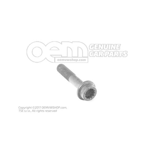 Śruba z łbem płaskim, wielopunktowym N  91042802