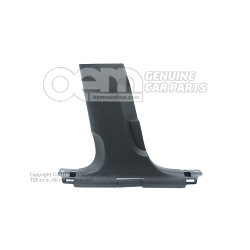 Osłona słupka B dusza (czarna) 4K0867239  4PK