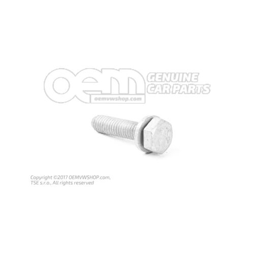 Śruba z łbem sześciokątnym (kombinowana) N  10063604