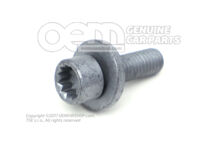 Śruba z gniazdem wielokątnym, łeb. (kombi.) N  91104901