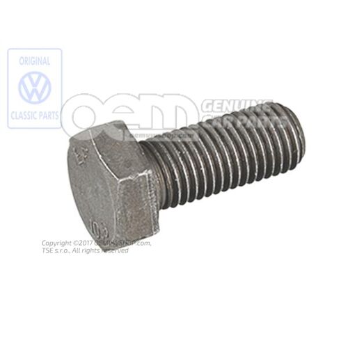 śruba z łbem sześciokątnym N  0101161