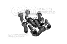 Śruba kołnierzowa z łbem gniazdowym i łbem wielopunktowym wewnętrznym M8X26 N  91065301