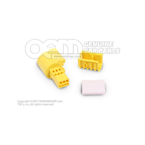 Pin (męski) obudowy zacisku poduszki powietrznej 8D0971969
