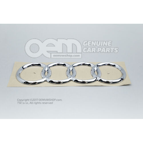 Emblemat AUDI chromowany 441853742  2ZZ