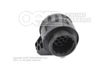 Okrągła obudowa złącza z blokadą styków Element przyłączeniowy do sterowania akumulatorem 1J0927320 (1)