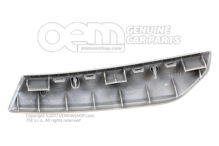 Nakładka na uchwyt metalowy szary Audi TT/TTS Coupe/Roadster 8S 8S0867585  LA2 (1)