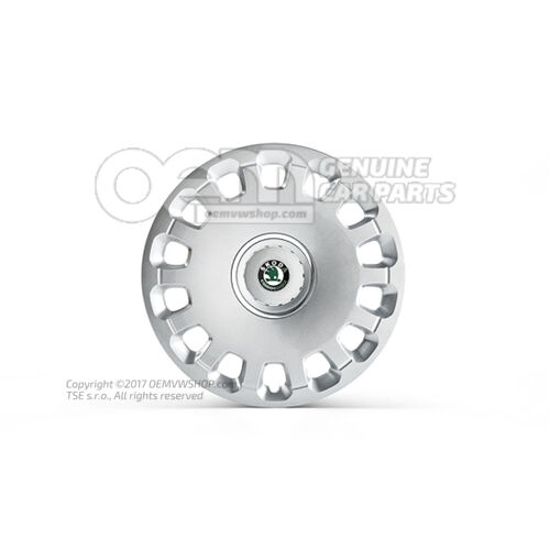 1 komplet pierścieni kołpakowych Skoda Superb 3U CDB500001
