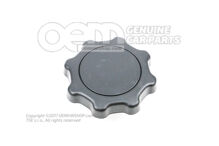 Pokrętło do modeli z ręcznie regulowanym podparciem lędźwiowym, tytanowo-czarne 1J0881671G 82V