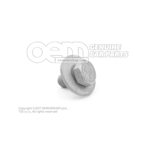 Śruba z łbem sześciokątnym (kombinowana) N  10009110